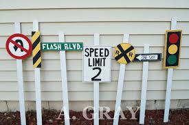 Diy Handmade Race Car Themed Birthday Party Road Sign Decor No U Turn Construction Str Cars Theme Birthday Party Car Birthday Theme Hotwheels Birthday Party