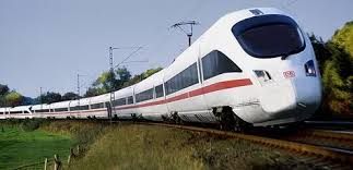Ice Stands For Inter City Express The High Speed Passenger Trains Operated By Deutsche Bahn Db The Germany State Railway Company The Ul Trein Brugge Foto
