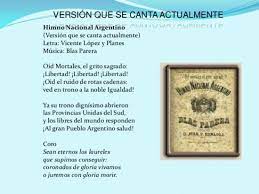 ¡libertad, libertad, libertad! oíd el ruido de rotas cadenas ved en trono a la noble igualdad. Dia Del Himno Argentino 11 De Mayo Imagenes Letra Video