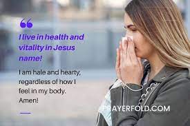 Lord, i pray for quick recovery and renewed strength for my little angel. A Healing Prayer For Myself To Get Well Soon Prayer Fold