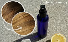 Klorane sun lightening spray with chamomile and honey. Diy Hair Lightening Spray Inspired By Jf Go Blonder The Makeup Dummy