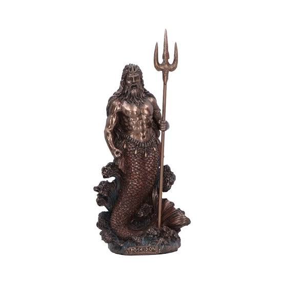 Poseidon God of the Sea - figurine 18,5 cm Wulflund