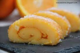 Brazo De Naranja Portugues Recetas Faciles Postres Postres Caseros Pan Dulce De Naranja
