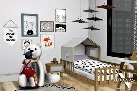 Kids room stuff is the seventh stuff pack for the sims 4.it was announced june 21, 2016 and was released june 28, 2016. Novvas Safari Toddler Bedroom Sims 4 Downloads