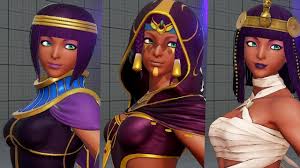 Who are the female fighters in street fighter v? Menat All Costumes Fights Street Fighter V Fights Street Fighter V Sfv Youtube