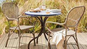 Brea All Weather Wicker Bistro Dining Chair Pottery Barn Patio Furnishings Patio Decor Outdoor Patio Furniture Sets