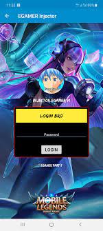 Egamer Injector Apk Download Latest Version V1 0 For Android In 2021 Stuff For Free Legend Games Mobile Legends