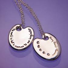 This World Is But A Canvas To Our Imagination Meaning The World Is But A Canvas Henry David Thoreau Graduation Gift Jewelry Sentimental Jewellery Sterling Silver Necklaces