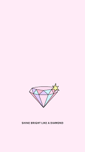Lindo Rosa Simple Pink Diamante Fondo De Pantalla Para Celular Tmblr Iphone Wallpaper Tumblr Aesthetic Aesthetic Wallpapers Iphone Wallpaper