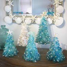 Free shipping on orders over $25 shipped by amazon. Important Notice Please Read Processing Times For Your Etsy Glass Christmas Tree Coastal Christmas Tree Turquoise Christmas