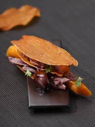 Millefeuille De Patate Douce Presentation Alimentaire Recette Alimentation