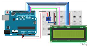 The lcd displays each character through a matrix grid of 5×8 pixels. How To Control An Lcd Display With Arduino 8 Examples