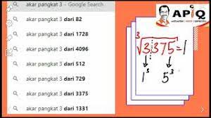 Nov 28, 2016 · jawaban: Akar Pangkat 3 Dari 13824 Hanya 7 Detik Youtube