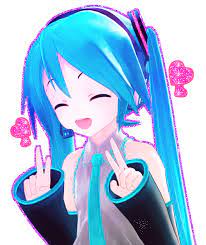 Animated Gif About Cute In Weebcore By Mami On We Heart It In 2021 Miku Hatsune Vocaloid Hatsune Miku Aesthetic Anime