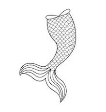 Free Free 273 Mermaid Tail Outline Svg SVG PNG EPS DXF File