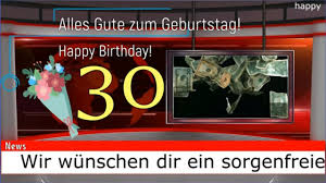1.3 lustige geburtstagswünsche für gute laune. Geburtstagsvideo Lustig Zum 30 Geburtstag Kostenlos Whatsapp Geburtstagslieder Von Thomas Koppe Youtube
