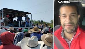 Habitantes de Coxcatlán desatan caos ante intentona de reelección del edil  Rogelio Arvizu