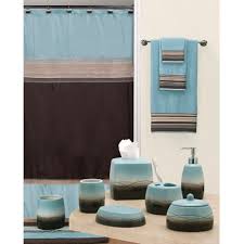 Mystique Shower Curtain And Bathroom Accessories By Creative Bath Brown Bathroom Decor Tiffany Blue Bathrooms Brown Bathroom