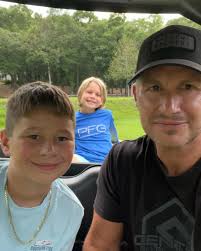 Good evening fishing with boys, Kiptyn caught his first bass