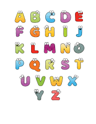 How to teach your preschooler abcs the easy way! Free Printable Colorful Cartoon Letters Alphabet Freebie Finding Mom