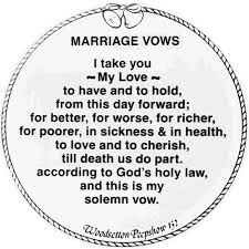 Real wedding vows, real couples. 20 Vows Ideas Vows Traditional Wedding Vows Wedding Vows Examples