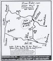 Wenatchee River Tubing Map Wenatchee River Rafting | River Rider