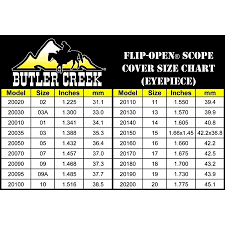 butler creek scope cap fit chart fitness and workout