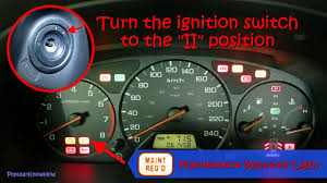 Diy How To Turn Off Maintenance Required Light On Honda Accord Reset Maintenance Light Honda Youtube
