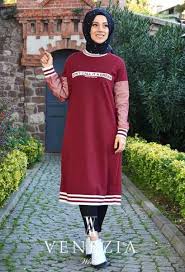 Venezia Tesettur Sweat Modelleri Kazak Elbise Moda Stilleri Gomlek Elbise