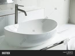 interior bathroom sink image & photo