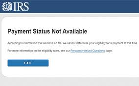 Irs plans to launch get my payment. Stimulus Check Get My Payment Status Not Available Kiplinger