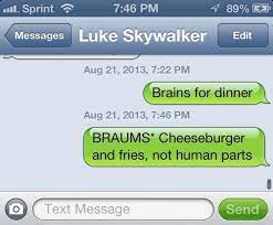 But despite this, milton does not give up the future he dreamed of. Zombie Dinner Party Autocowrecks Funny Collection Of Fail Autocorrects Autocorrect Fail