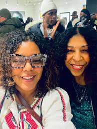 Introducing myself and sharing a yoga class photo