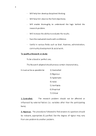 • a civil engineer has to consciously evaluate the basis of his decisions: Research Methodology Notes