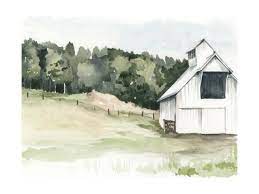 Download 495 watercolor barn stock illustrations, vectors & clipart for free or amazingly low rates! Watercolor Barn Iii Farmhouse Style Farm Artwork Print Wall Art By Jennifer Paxton Parker Walmart Com Walmart Com