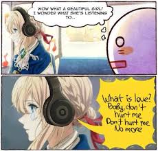 So Apparently Violet Evergarden Memes Are A Thing Violet Evergarden Anime Violet Evergreen Yandere Anime