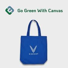 Vinfast (Blue) - Túi vải canvas | Thanh Cường Canvas