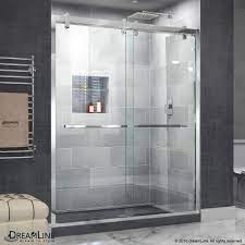 Frameless by pass sliding shower doors oasis shower. Cavalier Sliding Shower Door Dreamline