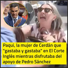 España - Paqui Muñoz, mujer de Santos Cerdán, aparece en el informe de la  UCO como protagonista de un intenso nivel de gasto a cargo de Servinabar,  empresa que habría sufragado muebles,