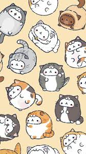 Wallpaper Kawaii Cute Cat Wallpaper Kawaii Wallpaper Cute Drawings