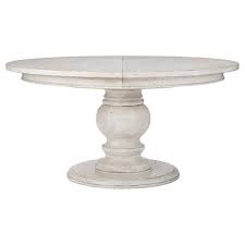 Willadeene antique white round dining table. Maurene French Country White Wood Extendable Round Dining Table 60 80 W 71 D 79 D Kathy Kuo Home
