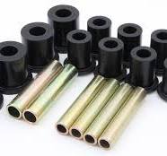 Front Leaf Spring Bushing Kit w/Aftermarket Springs, 71-87 Blazer