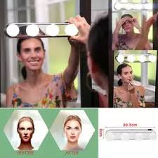 Portable Led Vanity Mirror Lights Studio Glow Vanity Make Up Light Natural Light For Makeup Dressing Table With 4 Led Bulbs And Powerful Suction Cups Buy Online At Best Prices In Pakistan Daraz Pk