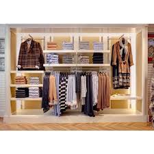 We'll design a perfect fit for free. Wall Mounted Garments Wooden Display Rack For Showroom Id 21088593997