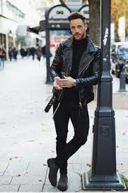 All Black Outfits For Men Black On Black Outfit Inspiration Mens Outfits Mens Street Style Black Pants Outfit