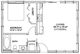 30x20 House 30x20h1b 600 Sq Ft Excellent Floor Plans Floor Plans House Plans Garage Plans