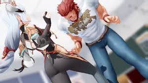 genshin impact, venti (genshin impact), bigduda, 2boys, ballbusting -  R-34.XYZ