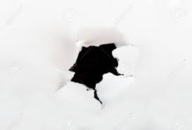 A blank piece of paper with all the potential in the world………to have anything on it even a masterpiece. White Blank Piece Of Paper With Black Hole In Center Stock Photo Picture And Royalty Free Image Image 40443796
