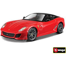Bburago elaborated on both the 1:43 scale 458 speciale and la ferrari with photos highlighting new features. Bburago Ferrari 599 Gto Red Model Car Alzashop Com