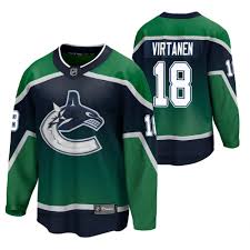 Global news hour at 6 bc. Nhl Jake Virtanen 2021 Reverse Retro Green Men S Jersey Holiday Big Promotion For Nhl Fans Gears Online Shop